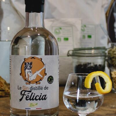 Gin distillé de Félicia
