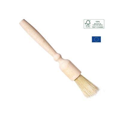 wooden kitchen brush