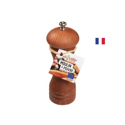 Wooden pepper mill 13 cm