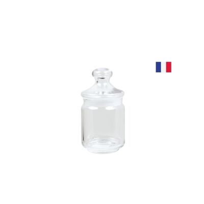 Bocal bonbonnière en verre  Ø 7 x 13 cm - 0,28 L