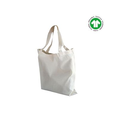 Organic cotton canvas tote bag