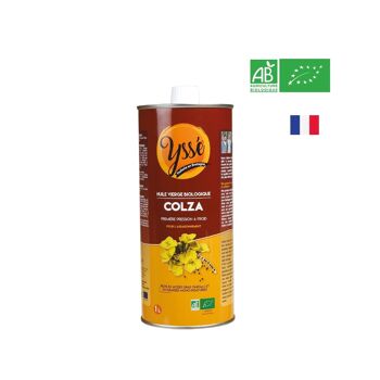 Huile vierge de colza bio 1 L