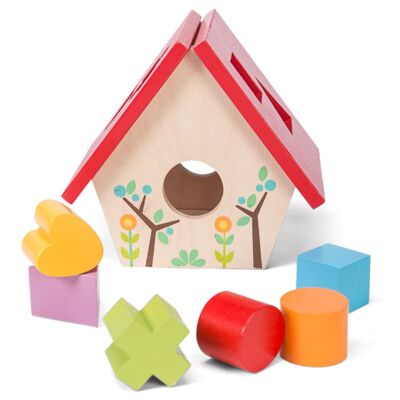 Le Toy Van - Petilou - My Little Bird House Shape Sorter