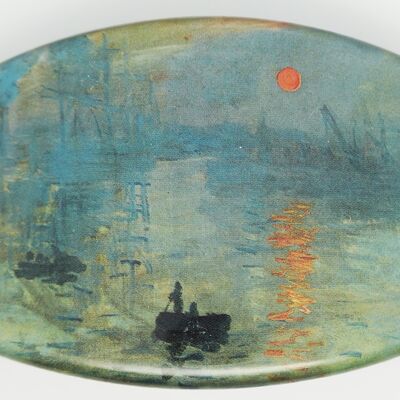 Fermacapelli 8 cm qualità superiore, Iriss Vincent van Gogh, clip made in France