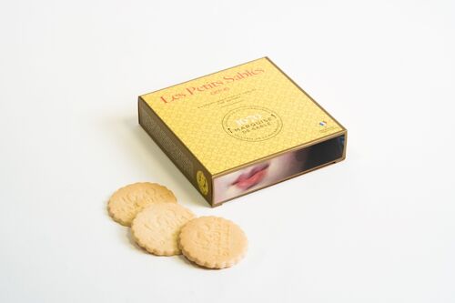 Biscuits sablés pépites de citron - étui carton 100g