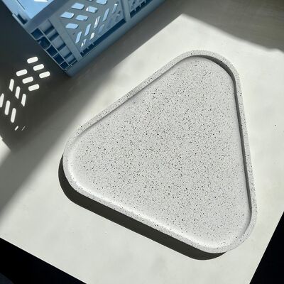 Triangular Tray - Speckled