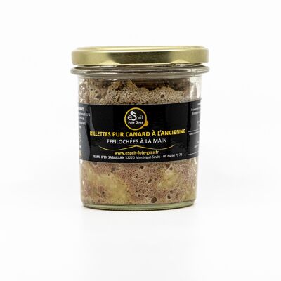 Hand-pulled Pure Duck Rillettes 250 g - Bronze medal 2024 Paris General Agricultural Competition