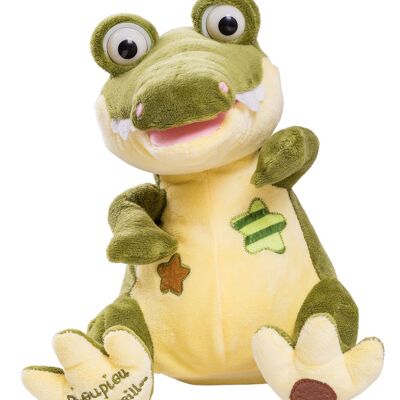 PAULO EL CROCO - Peluche animado - 28cm