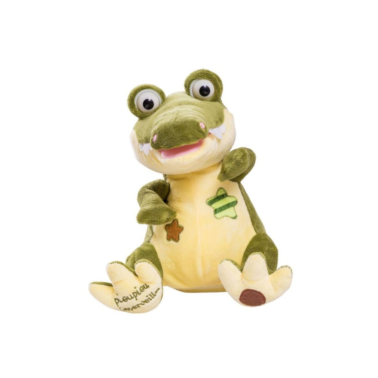PAULO DAS KROKODIL – Animiertes Plüschtier – 28 cm – Pioupiou et Merveilles