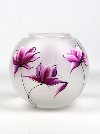 Vase en verre décoratif d'art 5578/180/sh330