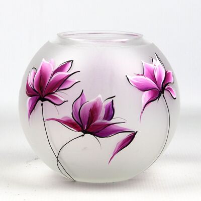 Vaso decorativo in vetro artistico 5578/180/sh330