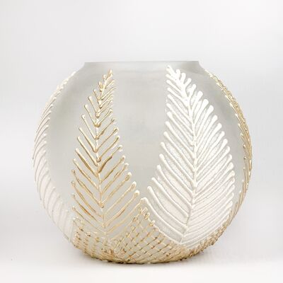 Vase en verre décoratif d'art 5578/180/sh334