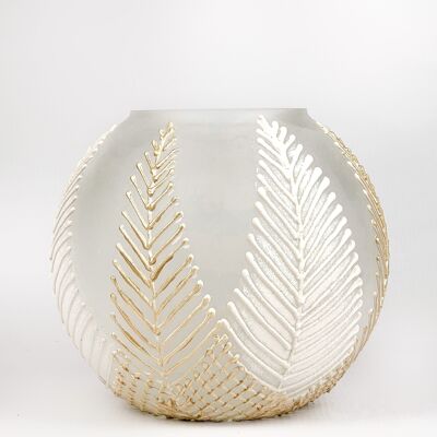 Vase en verre décoratif d'art 5578/180/sh334