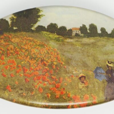 Hairclip 8 cm superior quality, Irisses Vincent van Gogh, made in France clip