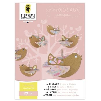 Kit créatif Oiseaux poétiques 1