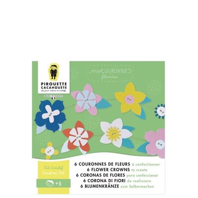 Kit creativo mis coronas de flores para crear