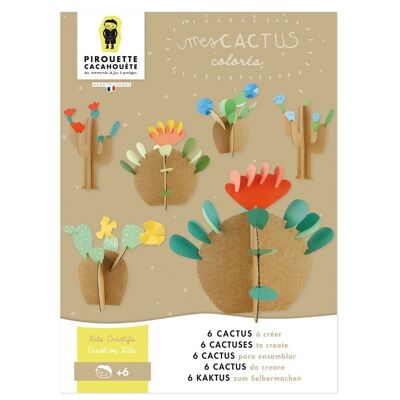 Kit creativo de cactus