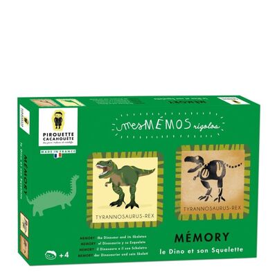 Gioco di memoria dei dinosauri