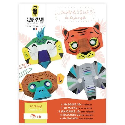 Jungle Masks Creative Kit