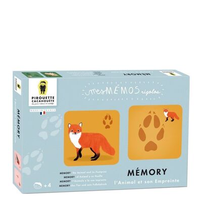 Jeu de Mémory Empreintes