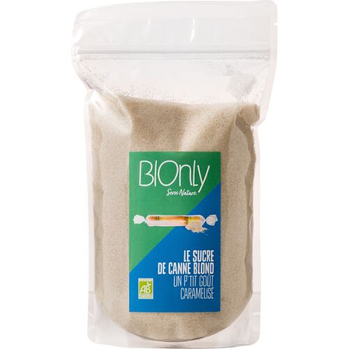 Sucre de Canne Blond Poudre Bio - Brésil