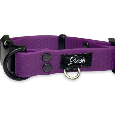 Click necklace - purple - t2