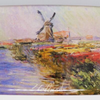 Barrette 8 cm qualité supérieure, Iriss Vincent van Gogh, pince made in France