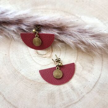 Boucles d'oreilles vegan Irina 15