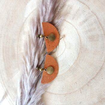 Boucles d'oreilles vegan Irina 9