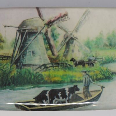 Haarspange 8 cm höchste Qualität, Irisses Vincent van Gogh, made in France Clip