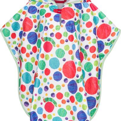 Poncho de bain bébé avec la chenille insatiable