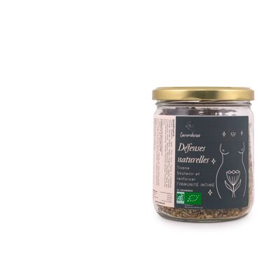 Natural Defenses Herbal Tea - Mycosis, Cystitis - Glass jar
