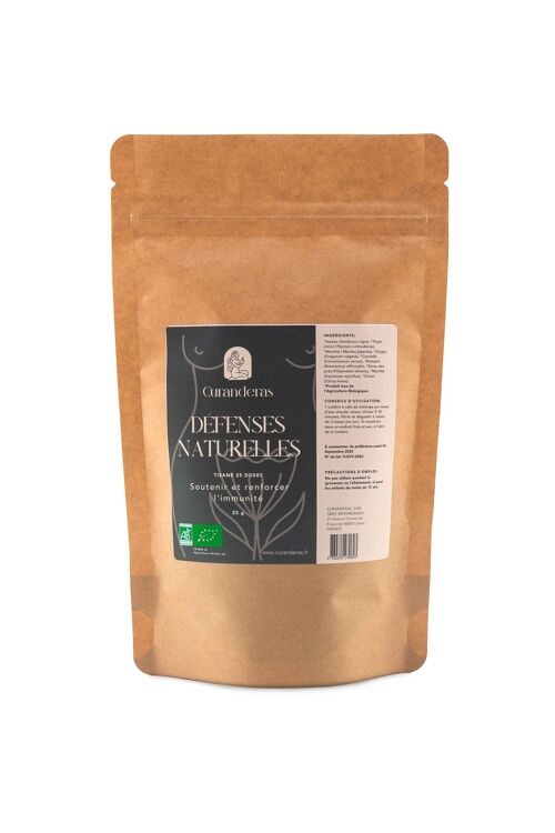 Tisane BIO Défenses Naturelles - Mycoses, Cystites (Petit sac kraft)