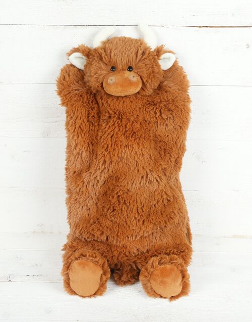 Highland Cow Pajama Case/Hot Water Bottle Cover - 39cm