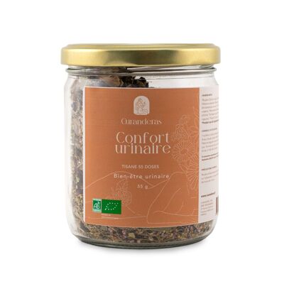 Tisane Bio Confort Urinaire - Cystite (Bocal en verre)