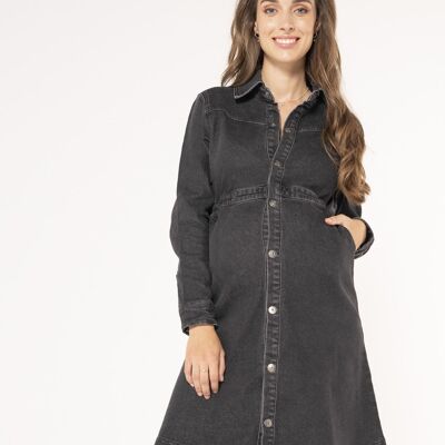 Robe d'allaitement en jean