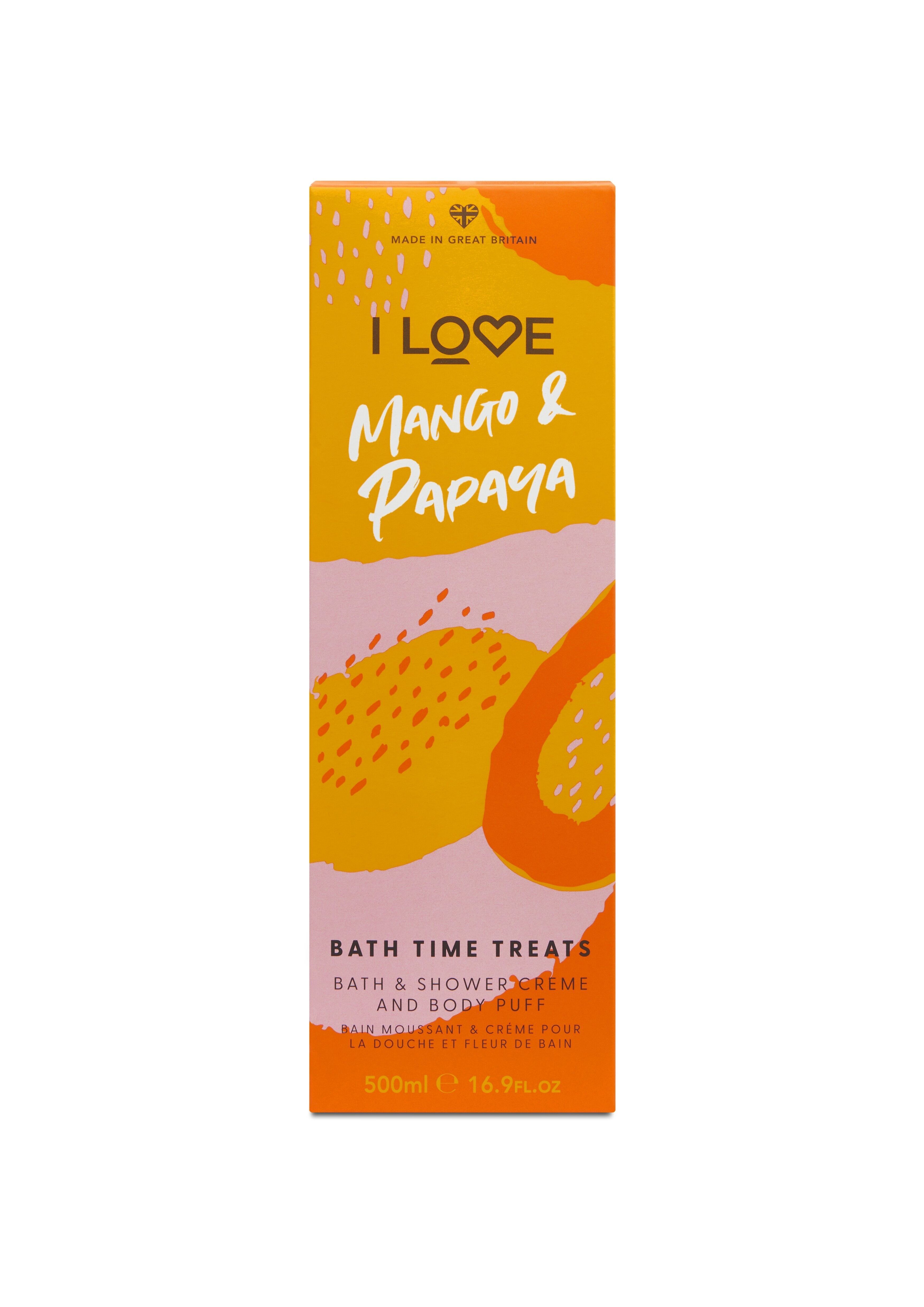 I Love Bath Time Treat Mangue & Papaye