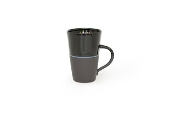 Mug Ambit Tall - Noir / French Blue Line