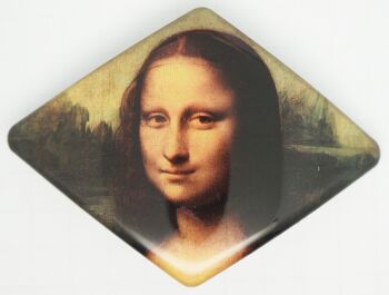 Barrette 8 cm qualité supérieure,Mona Lisa, made in France clip 1