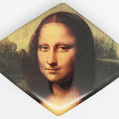 Pasador 8 cm calidad superior Mona Lisa hecho en Francia clip