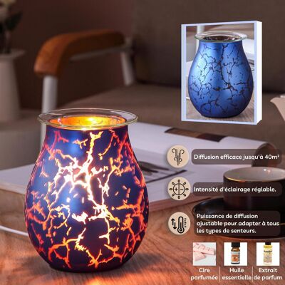 Soft Heat Diffuser – Calorya n°10 – in Glass and Decoration – Diffusion and Lighting Object – Scented Waxes, Essential Oils