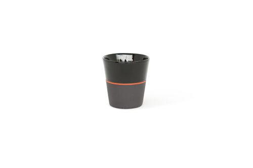 Ambit Beaker - Black / Rust Orange Line