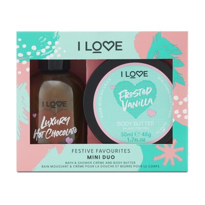 Coffret cadeau I Love Mini Duo - Favoris festifs