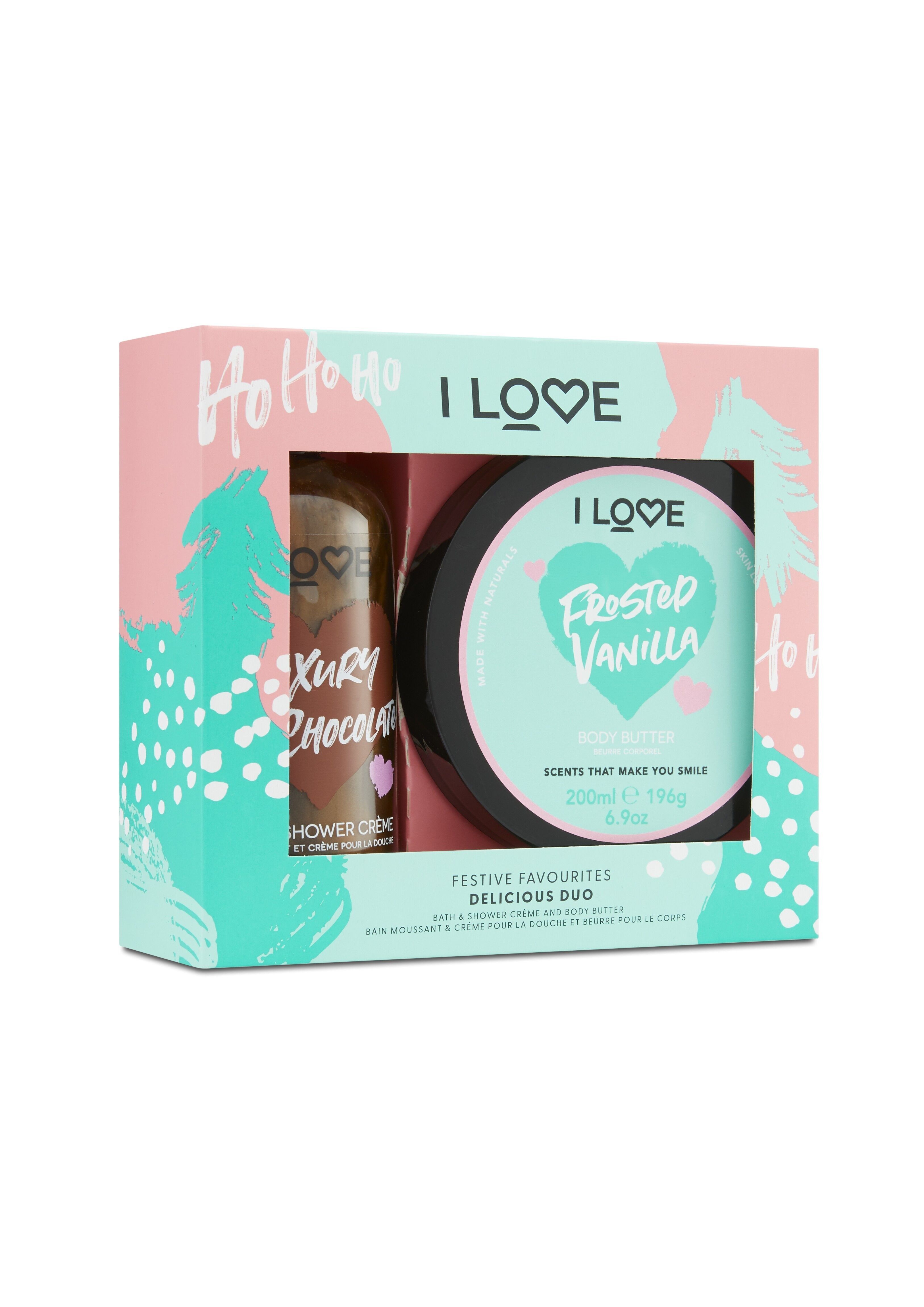 I Love Delicious Duo Gift Box – festliche Favoriten