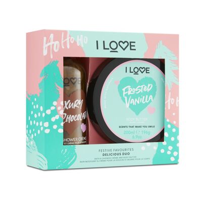 I Love Delicious Duo Gift Box – festliche Favoriten