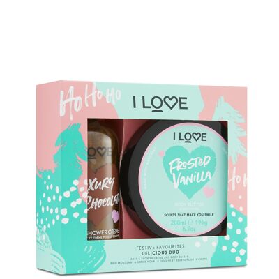 I Love Delicious Duo Gift Box – festliche Favoriten