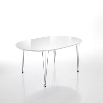 Table ovale extensible ELEGANT 1
