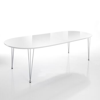 Table ovale extensible ELEGANT 2