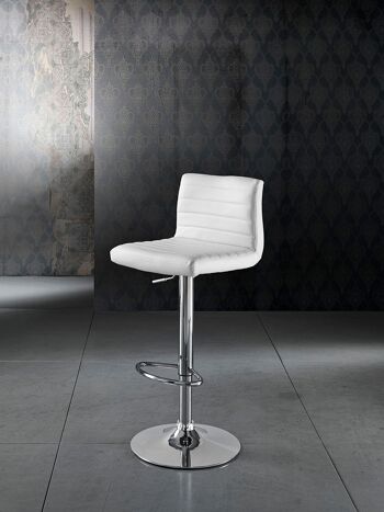 Tabouret HYDRA BLANC 2