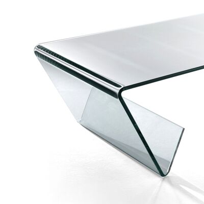 JONES coffee table in tempered glass
